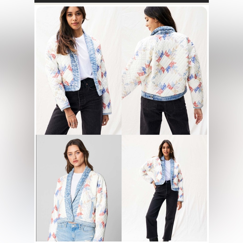 Making Memories Quilted Patchwork Jacket NWT - image 5